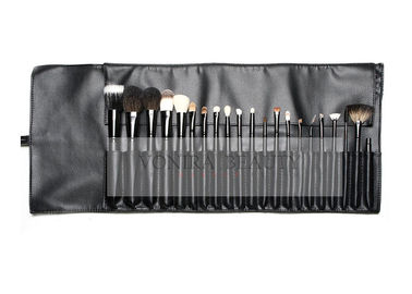 21Pcs Professional Makeup Brush Set With A Free PU Leather Rolling Bag , Cosmetic Brush Collection