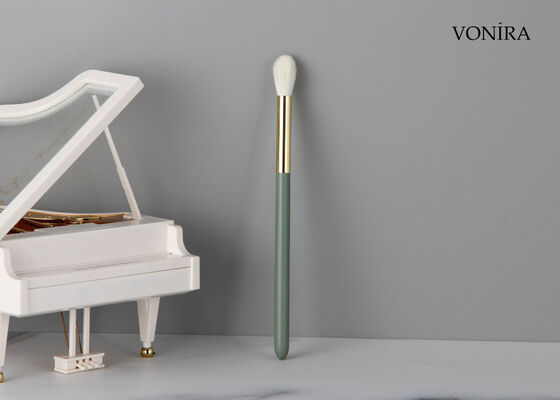 ভোনীরা কাস্টম হোলসেলস ন্যাচারাল হোয়াইট গোট হেয়ার ফ্লফি রাউন্ড আই ব্লেন্ডিং ব্রাশ উইথ প্রাইভেট লেবেল সার্ভিস